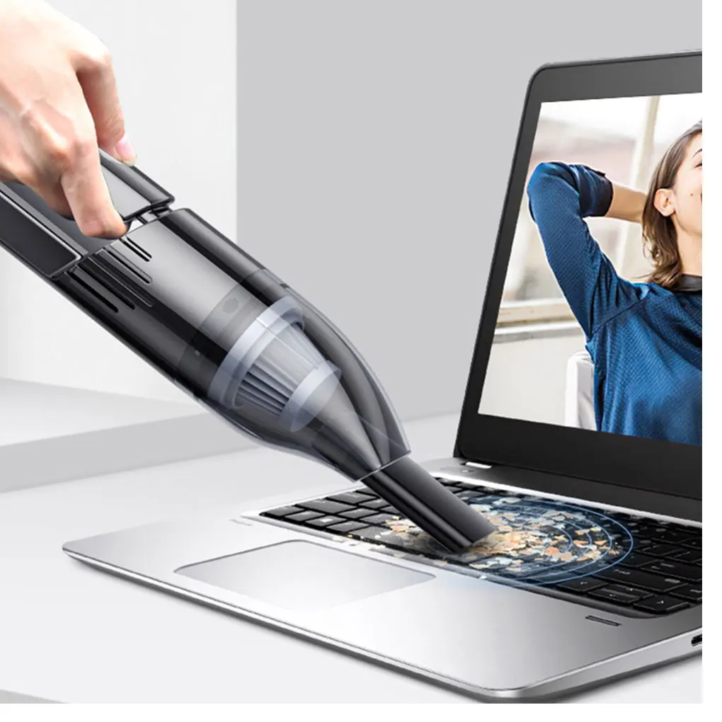 

Handheld Wet Dry Vacuum Dust Remover Portable Rechargeable Cleaning Tool