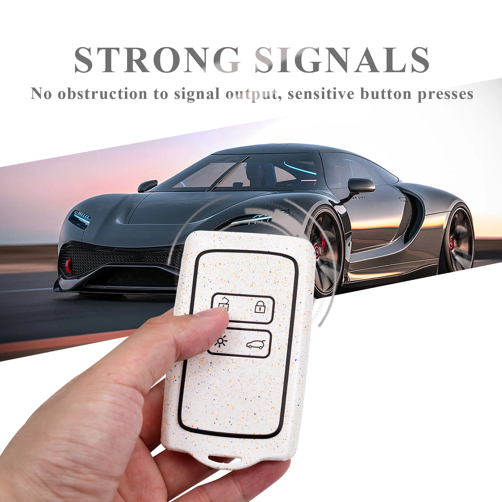 Фото Новый чехол для автомобильного ключа, брелок для Renault Koleos Kadjar Captur Megane Talisman Espace Clio Zoe Scenic 4, Arkana Dacia Sandero №5
