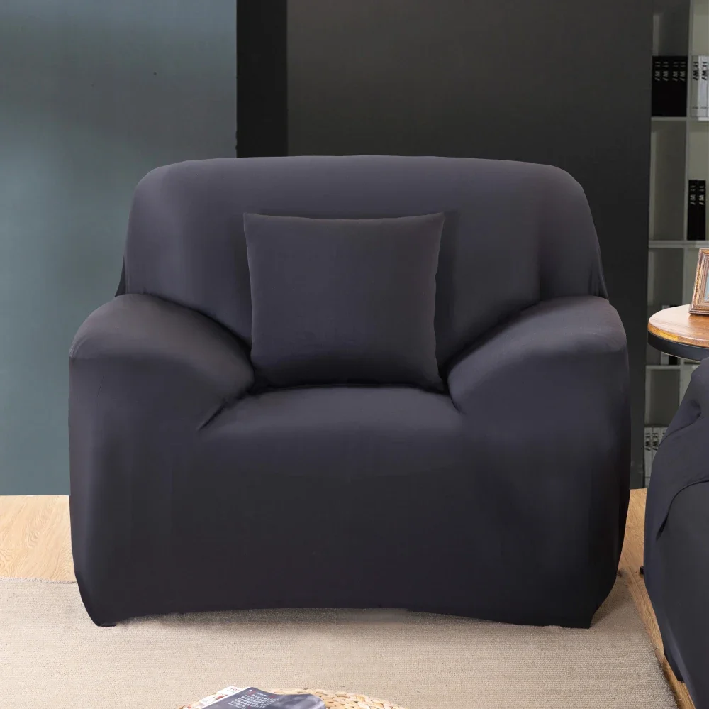 

Solid Color Sofa Stretch Sofa Cover