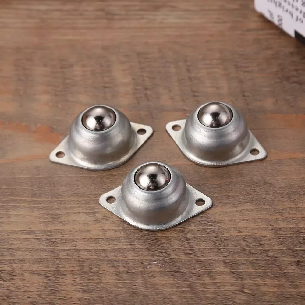 

5/10pcs Universal Swivel Ball Caster Wheel Eye Round Robot Machinery Trolley Ball Hardware Rotating Sliding Labor Saving Tools