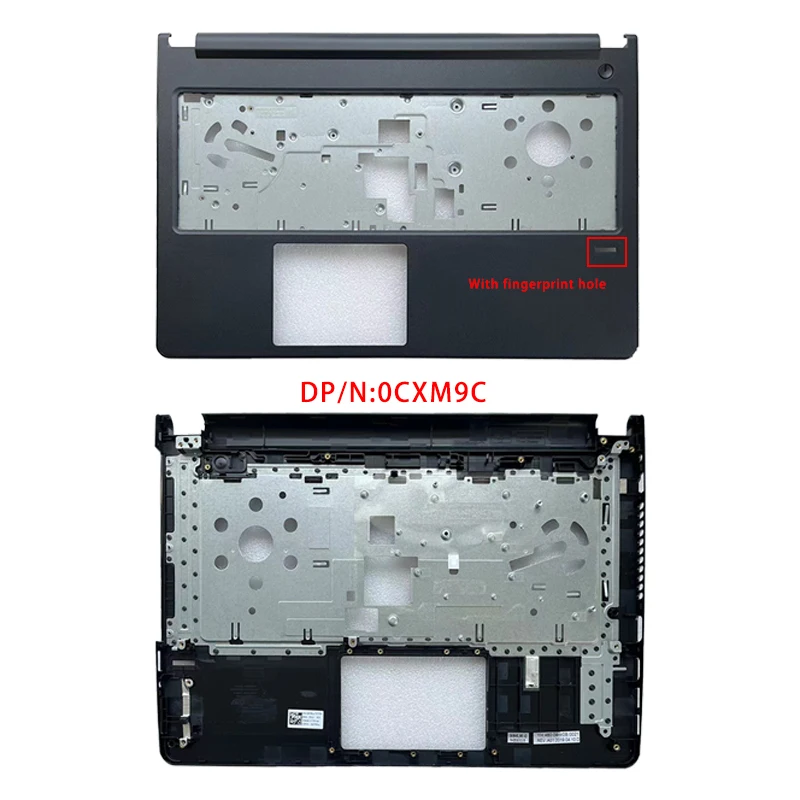 Фото Новинка для Dell Vostro V3568 3562 3567 3565 3578; сменные аксессуары для ноутбуков, задняя крышка ЖК-дисплея, упор для рук или нижняя часть 0XD27R 0X3VRG №2