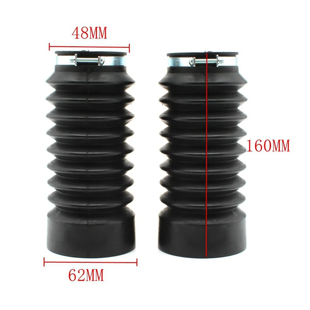 Чехлы на переднюю вилку мотоцикла амортизирующий резиновый пылезащитный чехол