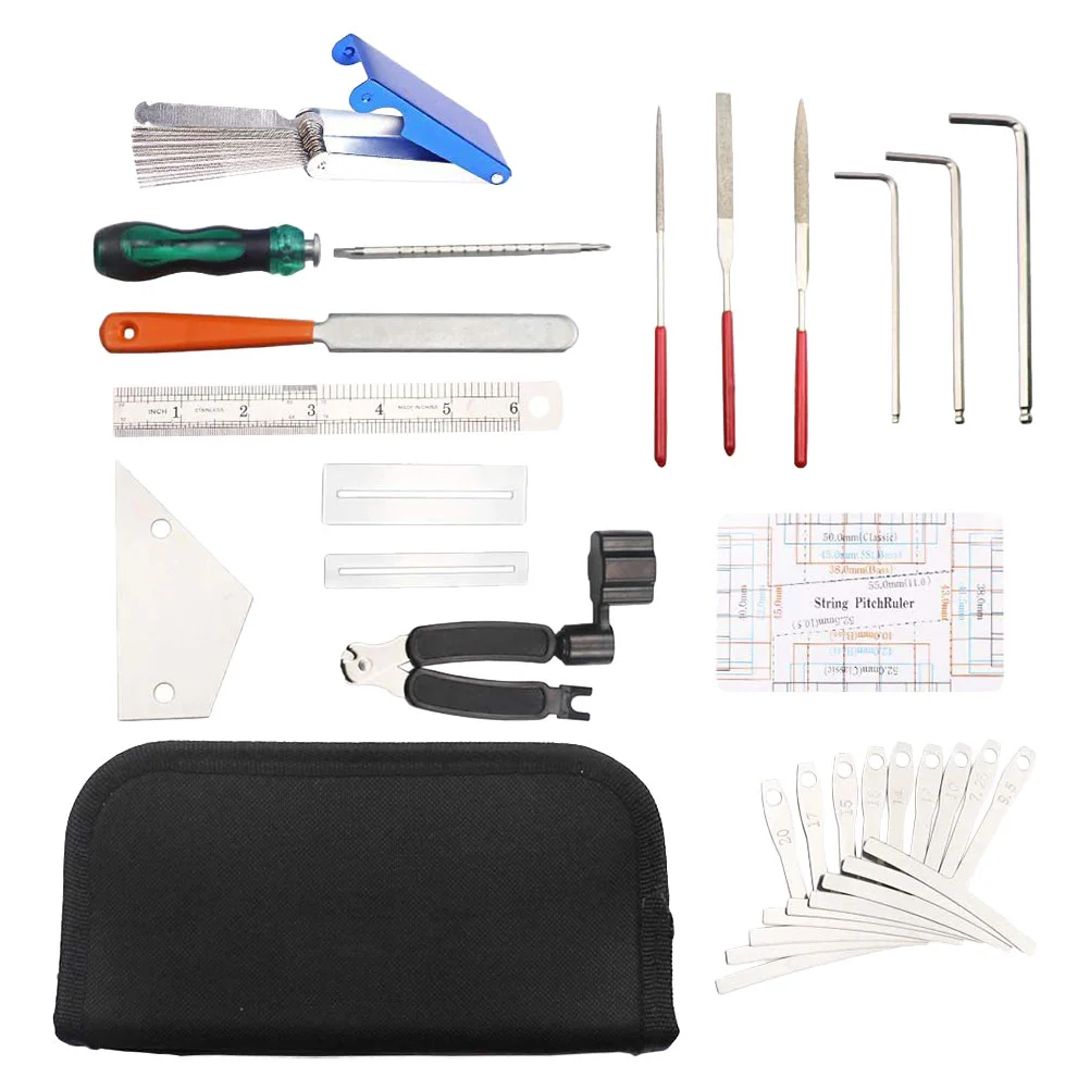 

Guitar Tool Repair Kit Electric Maintenance Mandolin Cleaning String Ukulele Bass Accessory Banjo Instrument Setup Set