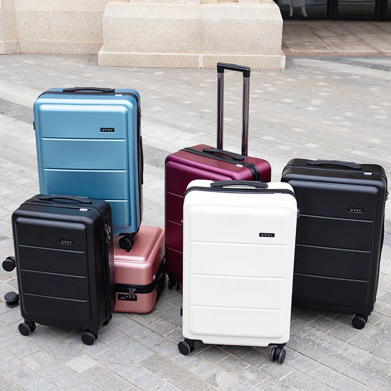 20/24 Inch Frosted Luggage Case Travel Suitcases Password Roller Universal Wheel Carry On Rolling Luggage for Women Men