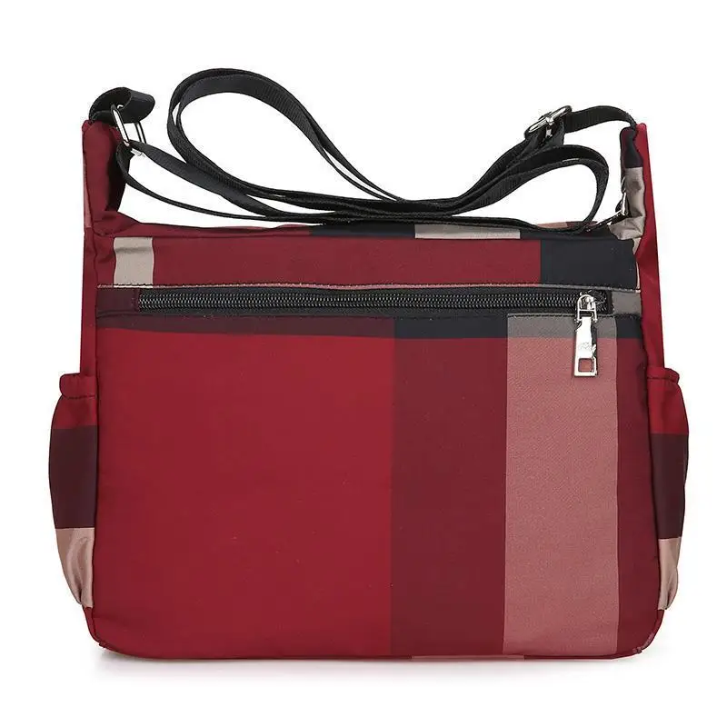 2023 New Casual Lightweight Mother Crossbody Bag Female Fashion Middle-aged Large-capacity Waterproof Nylon Cloth Shoulder Bag