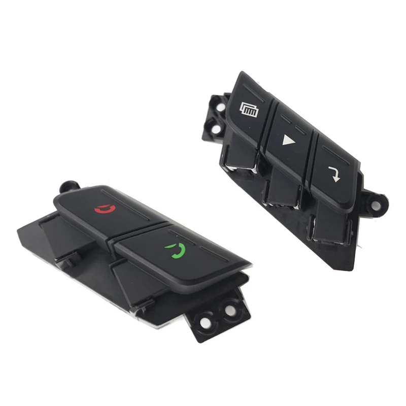 

2Pcs Car Steering Wheel Switch Button Answering Telephone Switch For Hyundai Santa Fe DM 2012-2017 967002W100 967302W000