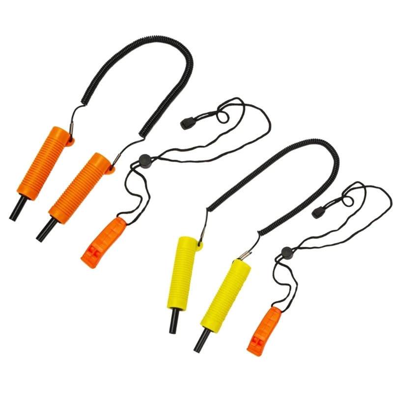 

Retractable Ice Pick with Whistles Flexible Fishing Safety Pick Portable Emergency Gear for Skating Sleds Walking On Ice