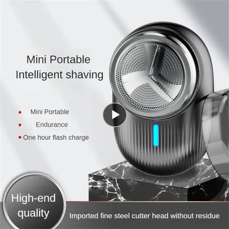 

Portable Beard Knife Professional Hair Clipper Adult Mens Razor Ultra Long Range Electric Razor Rechargeable Razor Mini Shaver