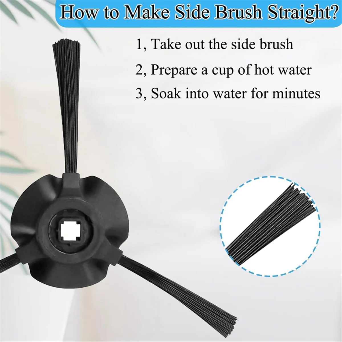 Боковая щетка для деталей робота-пылесоса Shark RV2310 RV2310AE AV2310 AV2310AE RV2300 RV2300S RV2320S UR2350AE