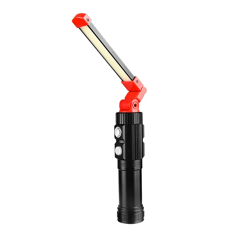 

LED Work Light 350Lm Foldable Rechargeable Work Light 6800Mah Inspection Light For Car Repair Home Garage Emergency