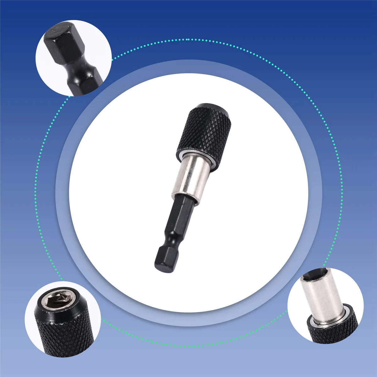 1/4 дюйма ударный привод с шестигранным хвостовиком быстроразъемный сменный