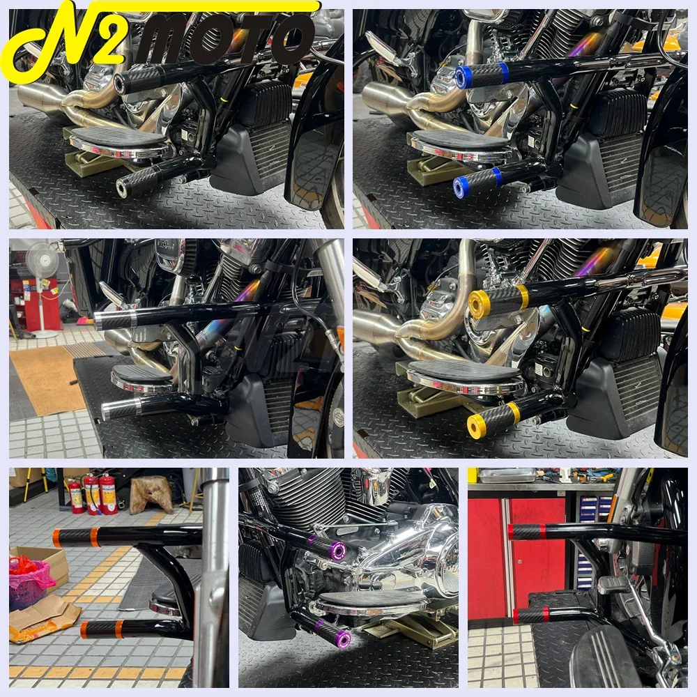 Для Harley Touring защита двигателя Crash Bar Electra Glide FLHT FLHTCU FLHTCUL FLHTP FLHTK FLHTKSE FLHTKL Freewheeler FLRT 2014-25 (art.: 3920cfd7eed38) - 3920cfd7eed38
