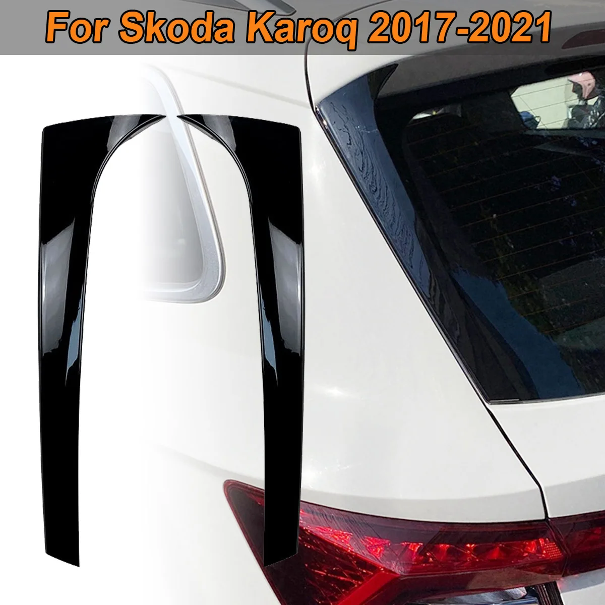 

2 шт., дефлектор заднего стекла для Skoda Karoq 2017-2021