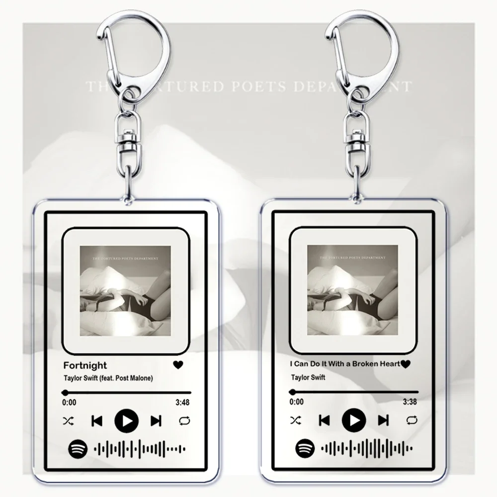 Хит продаж акриловые брелоки с изображением мученых поэтов для аксессуаров TTPD