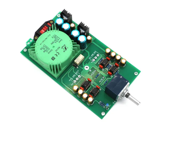 

Assembeld Musical Fidelity A1 Circuit Op Preamp Board TL081 Dual Channel Op Amp Preamp Board