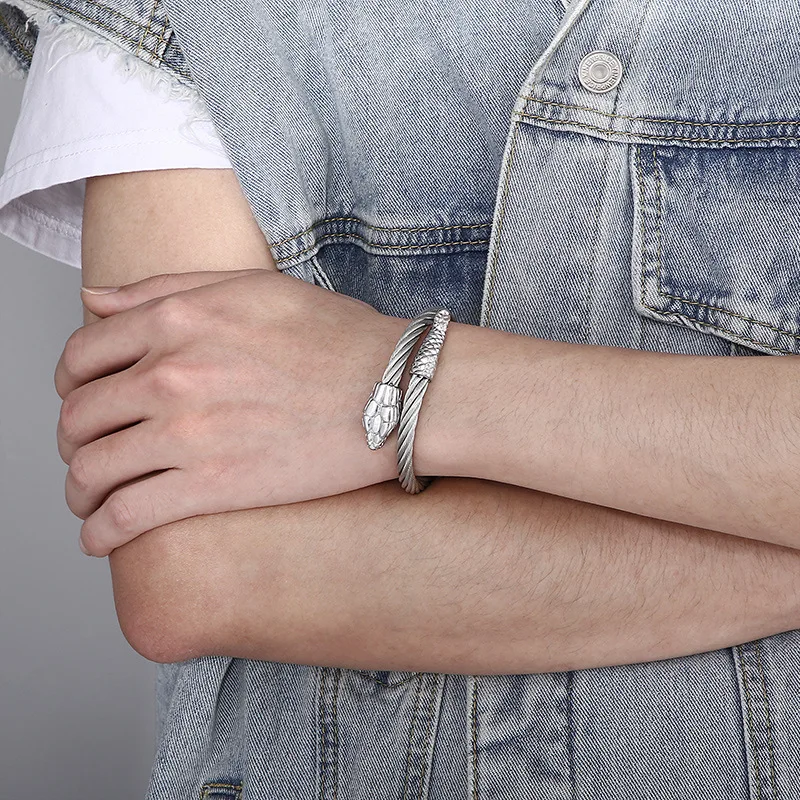 Kalen New Weiya Браслет из стальной проволоки Европейский и американский уличный