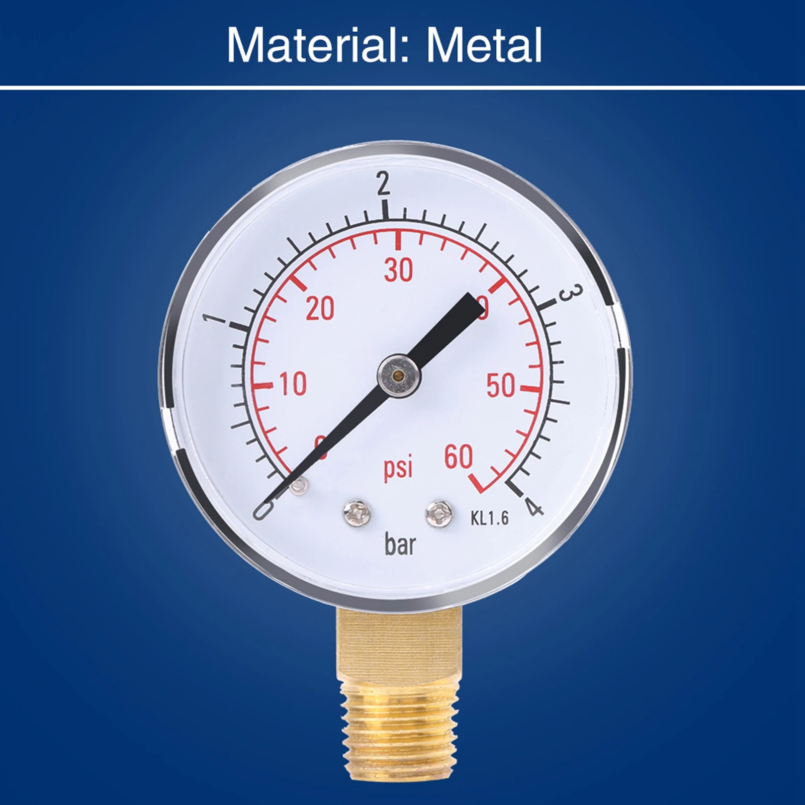 Манометр для масла измеритель давления воды манометр мини топлива воздуха или 0-4