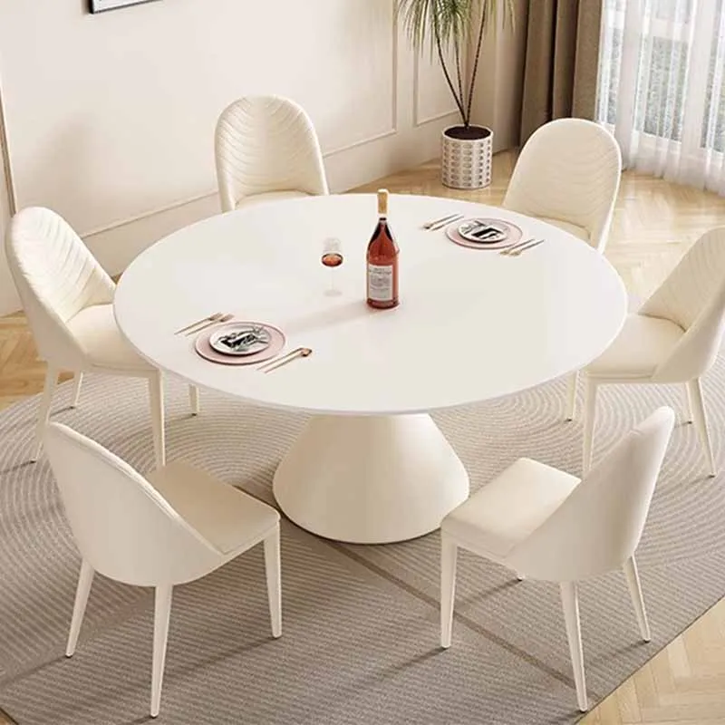 

Kitchen Tray Onement Dining Table Round Waterproof Center Computer Coffee Tables Office Restaurant Mesa Comedor Home Furniture
