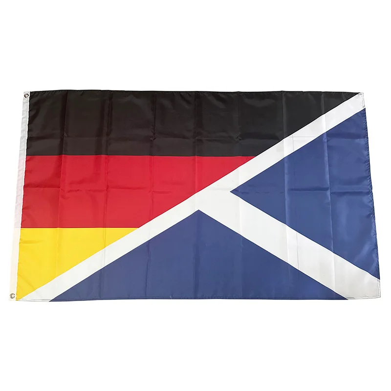 Группа A Германия шотландский Флаг дружба 2 фута * 3 (60*90 см) 5 футов (90*150 размер