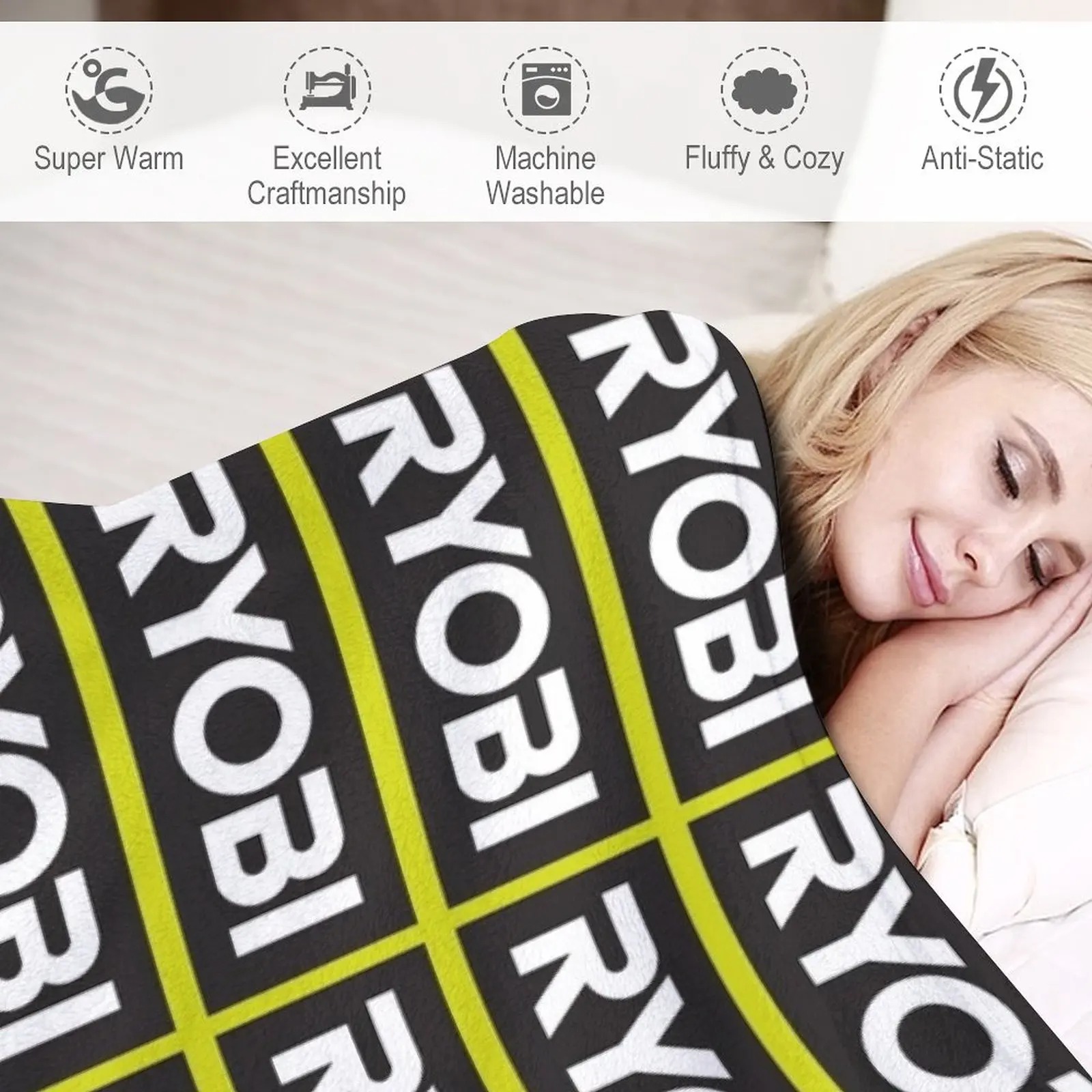 Ryobi Фланелевое одеяло