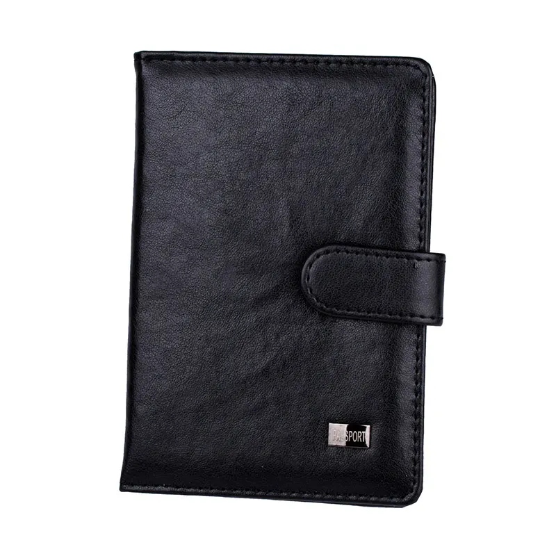 Travel Hasp Passport Holder Cover Leather Wallet Women Men Passports For Document Pouch Cards Case