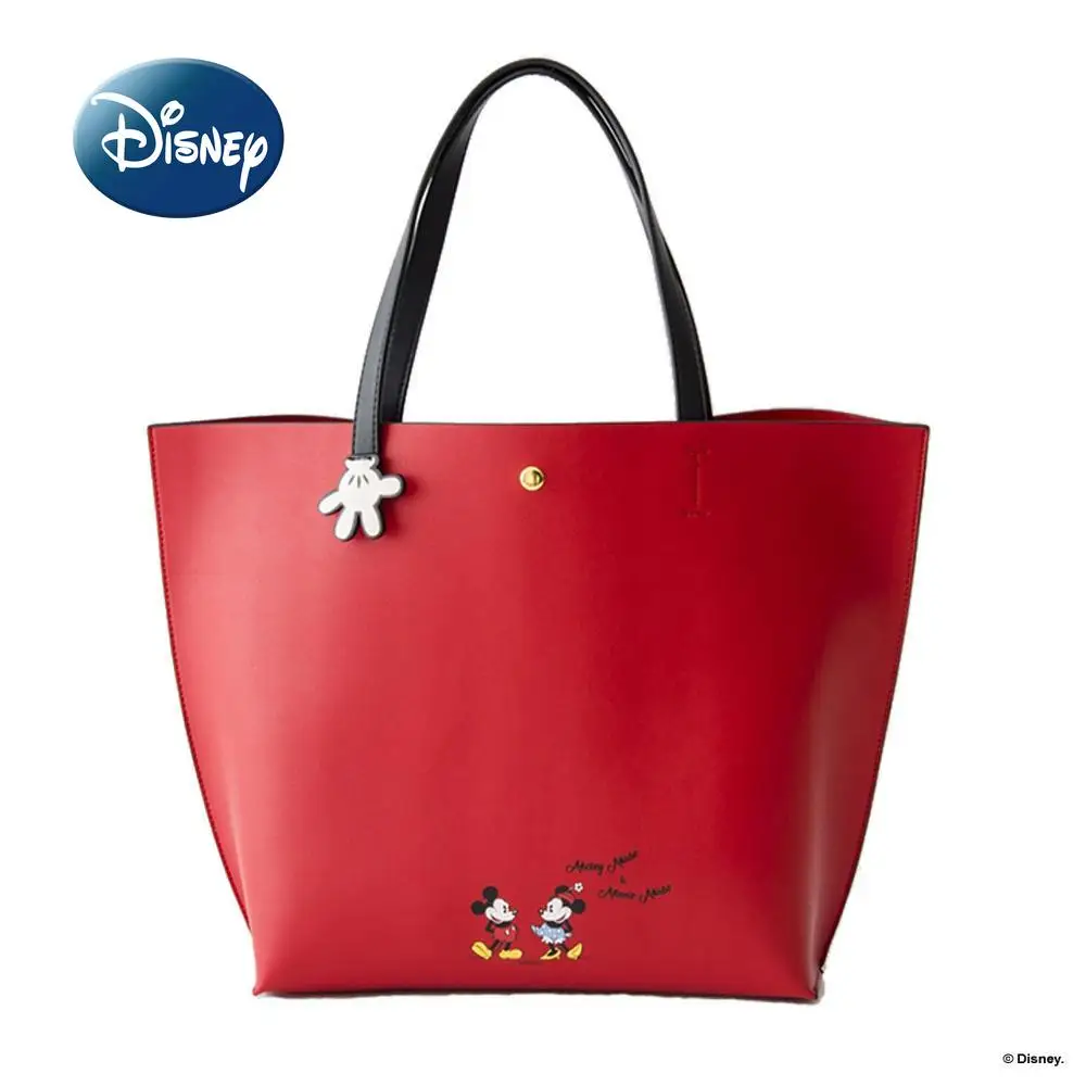

Оригинальные женские Сумки Disney New Mickey Mouse, модные женские сумки на плечо, высококачественные вместительные сумки на плечо