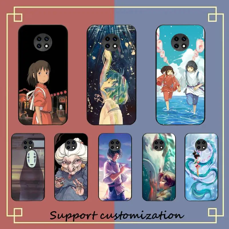 

Spirited Away Phone Case For Xiaomi Redmi Note 8A 7 5 Note 8pro 8T 9Pro TPU Coque for note 6pro