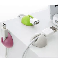 45pcs desk organizer set wire clip bobbin winder wrap cord cable manager for mouse usb keyboard lines office accessories