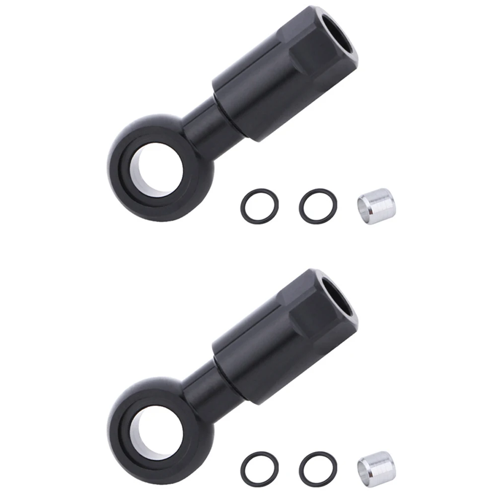 

Garden Indoor Olive Connector Adapter About 8g Accessories Aluminum Alloy Bicycle Bike Replacement Tube Brake Hose