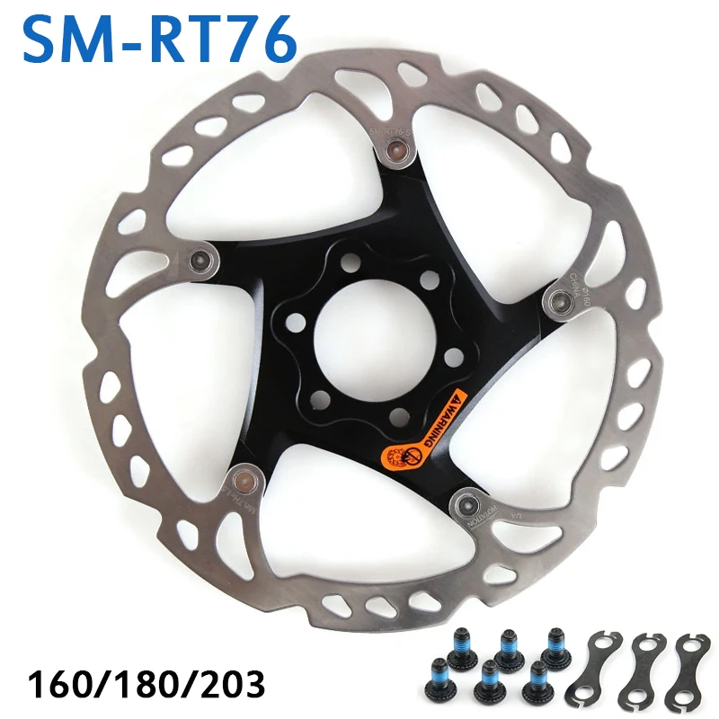 

2PC SM SM-RT76 Bicycle Disc Brake Rotor 160mm 180mm 203mm Hydraulic Brakes Rotors 6bolts RT 76 Road MTB Rotor Bike Part