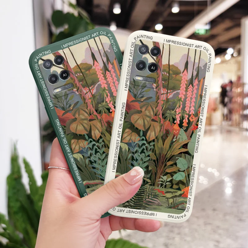 Тропический тропический лес для OPPO A54 A74 A57 A77 A78 A96 A76 A95 A94 A83 A53 A72 A52 A9 A5 A12 A31 2020 S 4G