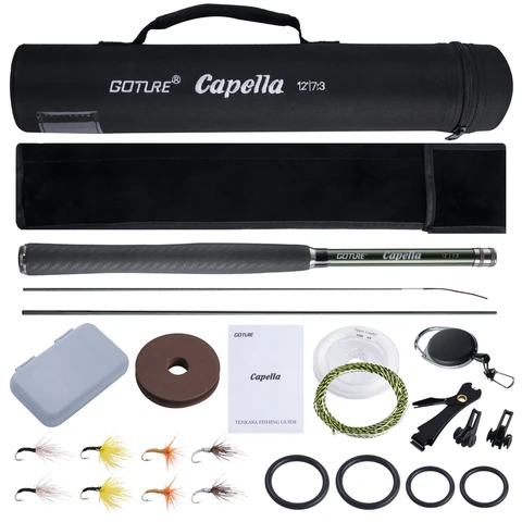 Goture Удочка для нахлыста Tenkara 12 футов