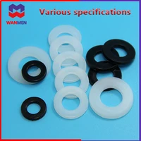 rubber washer nylon gasketthick insulating flat gasketinsulation flat washer plastic soft plastic gasket m3 m20 white black