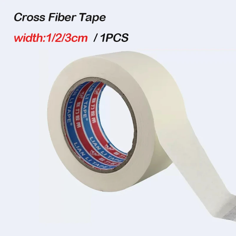 1 шт. ширина 1 см 2 см 3 см Крестовая волоконная лента 25 м Длина Сильная Липкость прочность для радиоуправляемых летательных аппаратов аксессуары «сделай сам» части