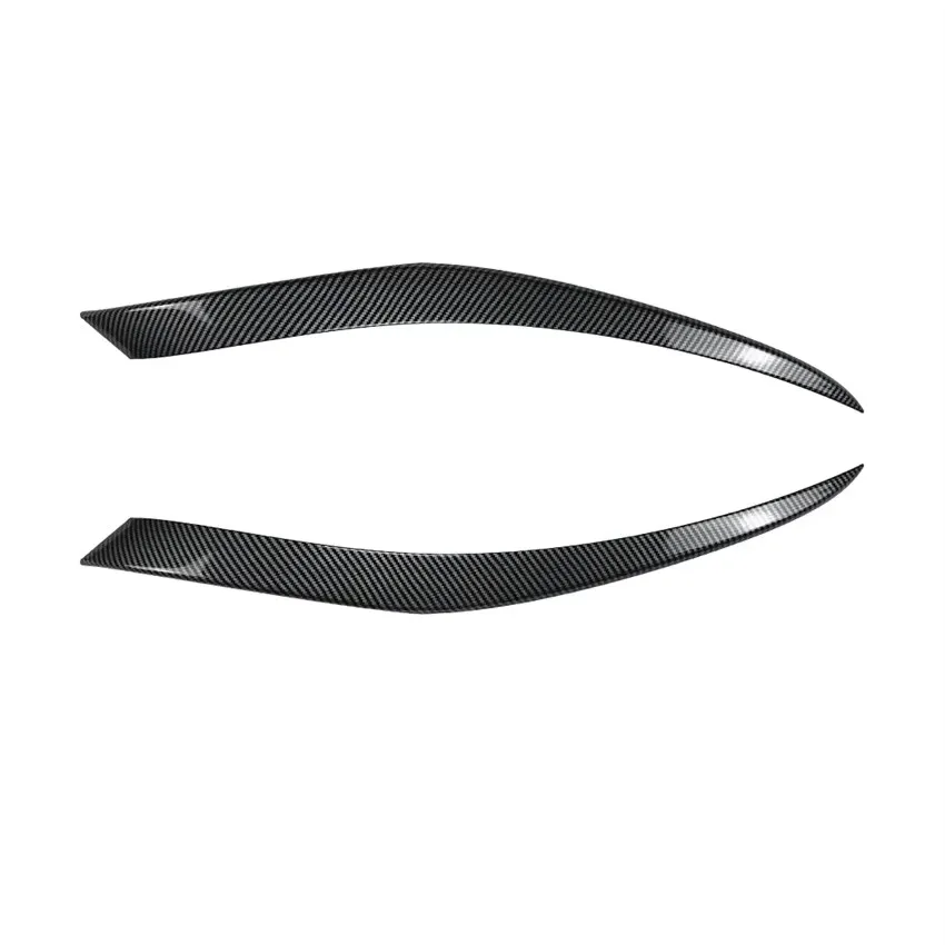 

Декоративная наклейка для фар и бровей, отделка из АБС-пластика, углеродное волокно, подходит для Seat Leon MK2 TDI TSI TFSI 2005-2012, комплекты кузова