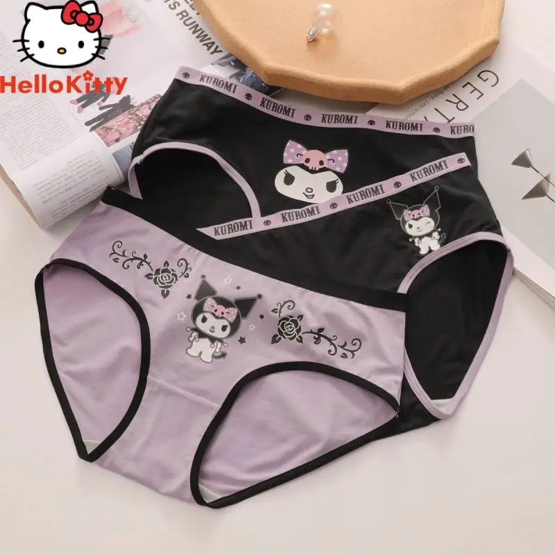 Новинка женские кружевные трусики Аниме Cinnamoroll Kuromi Kawaii милые трусики из модала Летние Удобные трусики мягкие трусики для девушек подарок для девушки (art.: 3920c23ffdacb) - 3920c23ffdacb