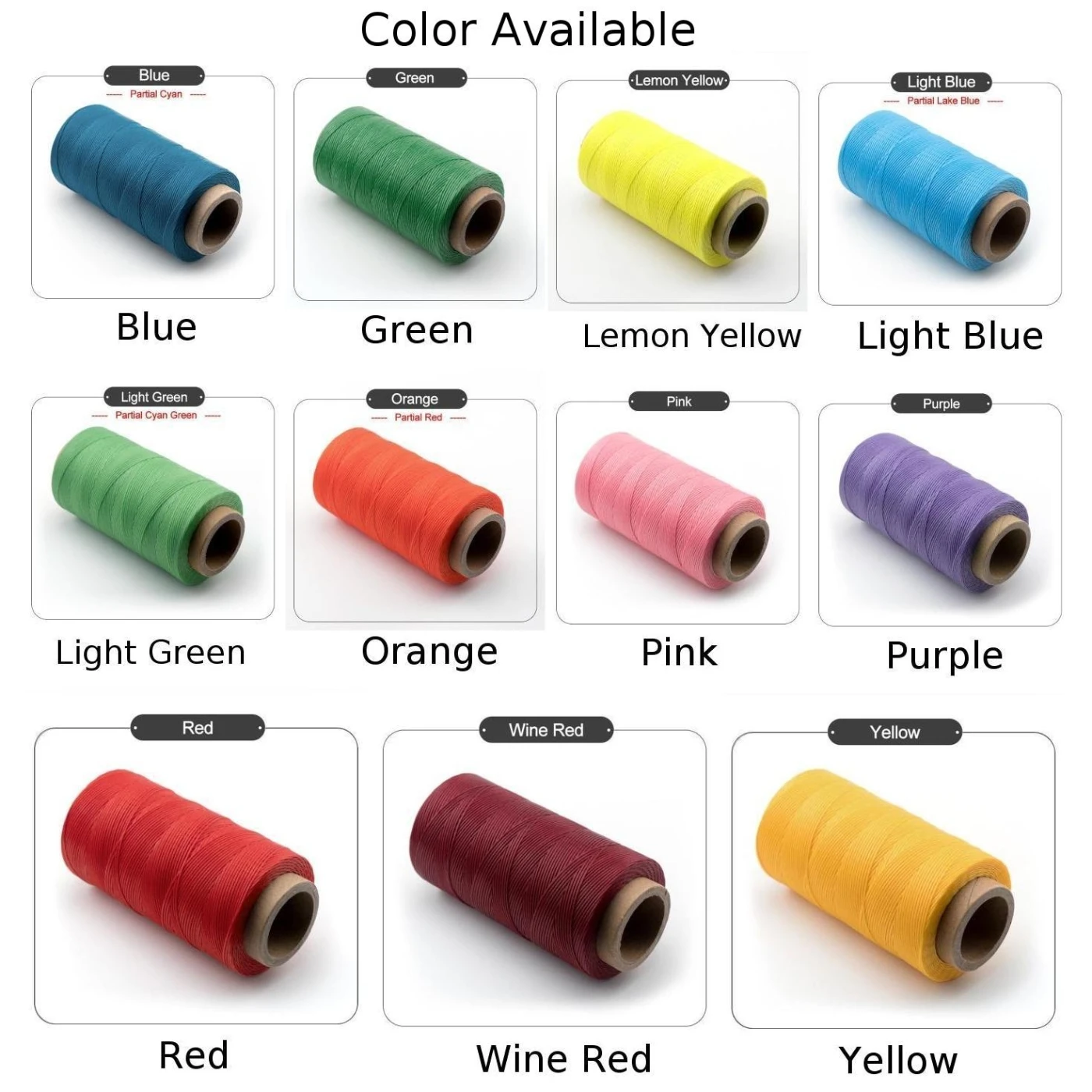 

Durable High Quality Sewing Stitching Jewelry Making Waxed Thread String Strap Cord Rope 21 Colors 70M Meter DIY