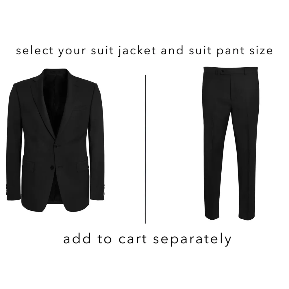 Men's Slim Fit Lapel Suit 2 Piece Separates Classic Groom Black Evening Tuxedo For Man Business Formal Dress Wedding Party