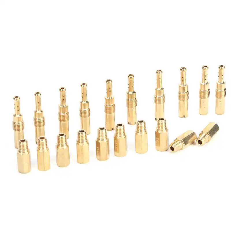 

20Pcs Main Jet Kit Pilot Slow Set Fit Main Jet Kit for Keihin OKO KOSO PE PWK Carb