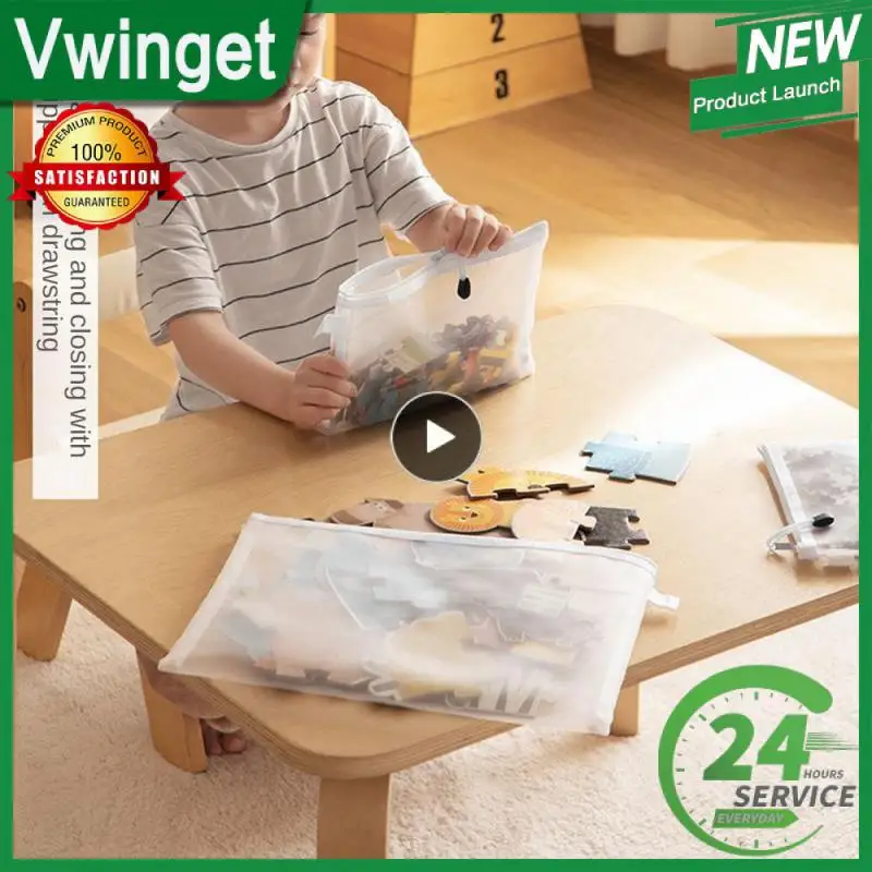 

1~10PCS Without Jamming Zipper Folder Easy To Open And Close Nylon Mesh Mesh Zipper Bag Hollow Mesh Bag Document Bag