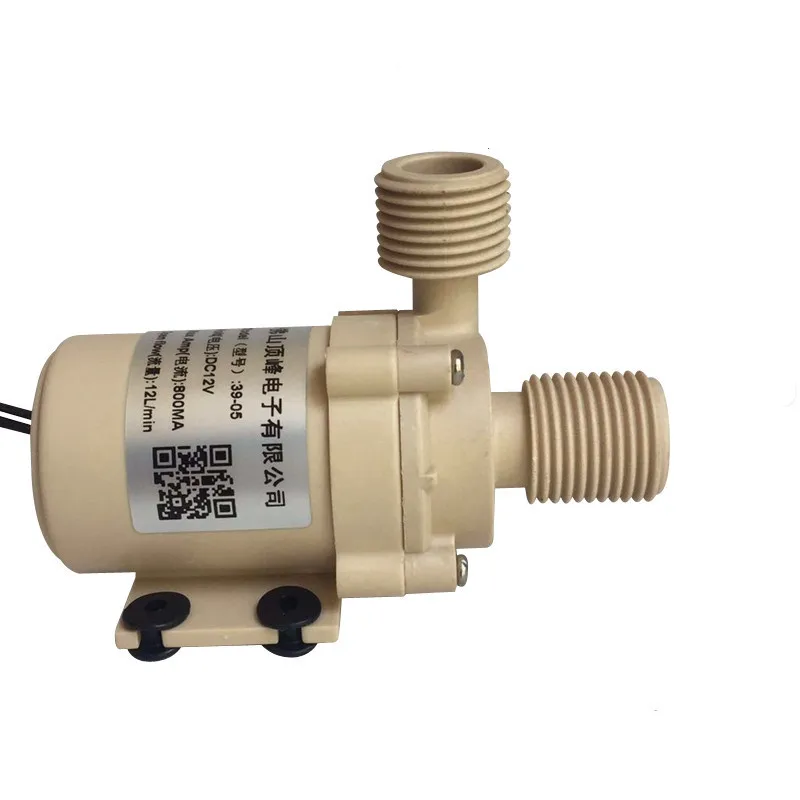 

DC 12V/24V,0-110 Degrees Celsius,Brushless Circulation Pump,Solar/gas/electric Hot Water Heater,pressurized Booster Submersible