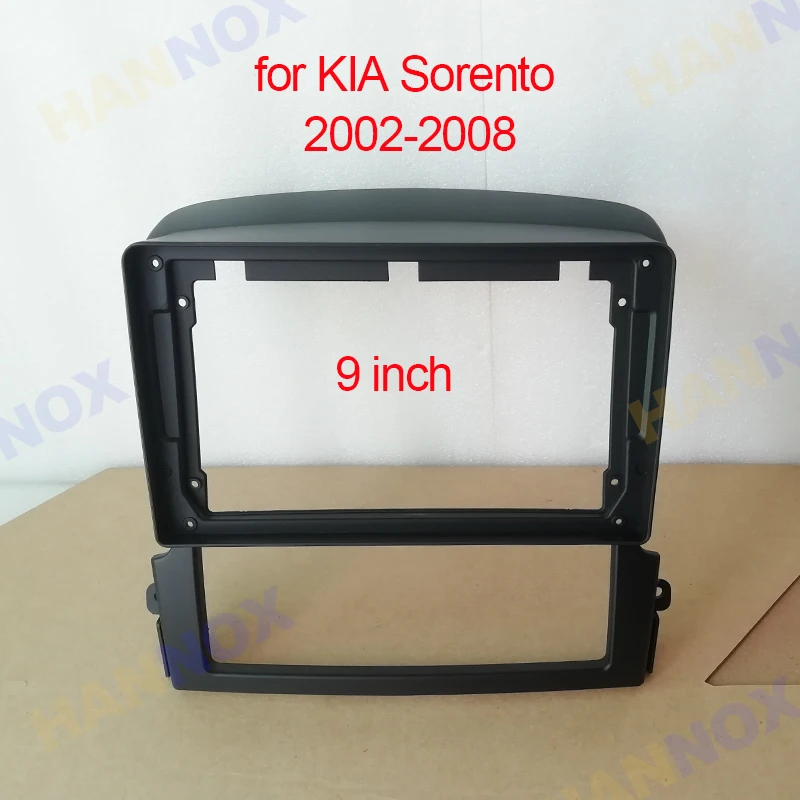 

HANNOX 9-дюймовая 2din Автомобильная магнитола Android стандартная рамка для Kia Sorento BL 2002-2008