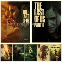the last of us movie vintage retro matte kraft paper antique poster wall sticker home decoration bar cafe art wall painting