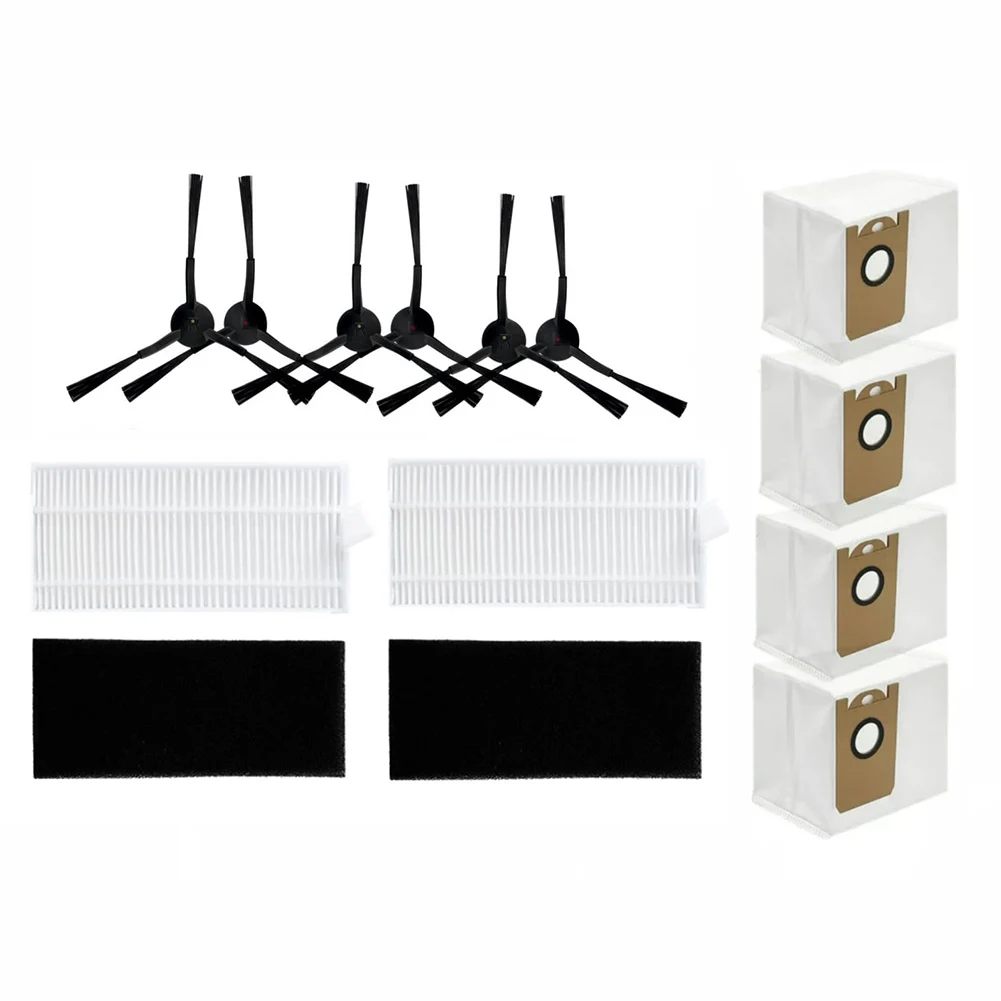 

4 фильтра + 6 боковых щеток + 4 пылесборника для Ionvac SmartClean V4 RoboVac, запасные части, Сменные аксессуары