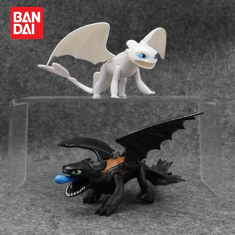 Toothless Dragon Toy Model Movie The Hidden World Night Fury Pvc Model Gift For Children