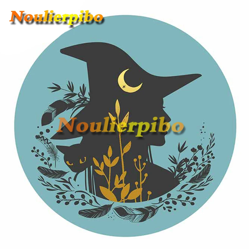 

Art Female Moon Plant RV Cartoon Special Offer Surfboard Windshield Personality Anime Trunk Headlight Cover Car Sticker