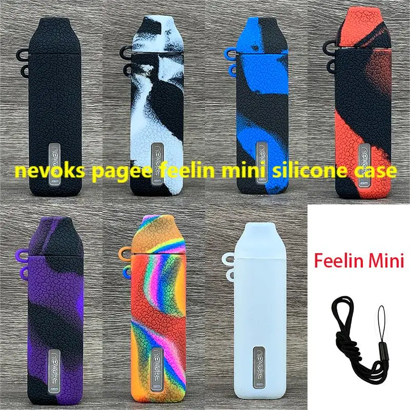 

New Silicone case for Nevoks pagee Feelin mini protective soft rubber sleeve shield wrap skin shell 1 pcs but no e-cigarette