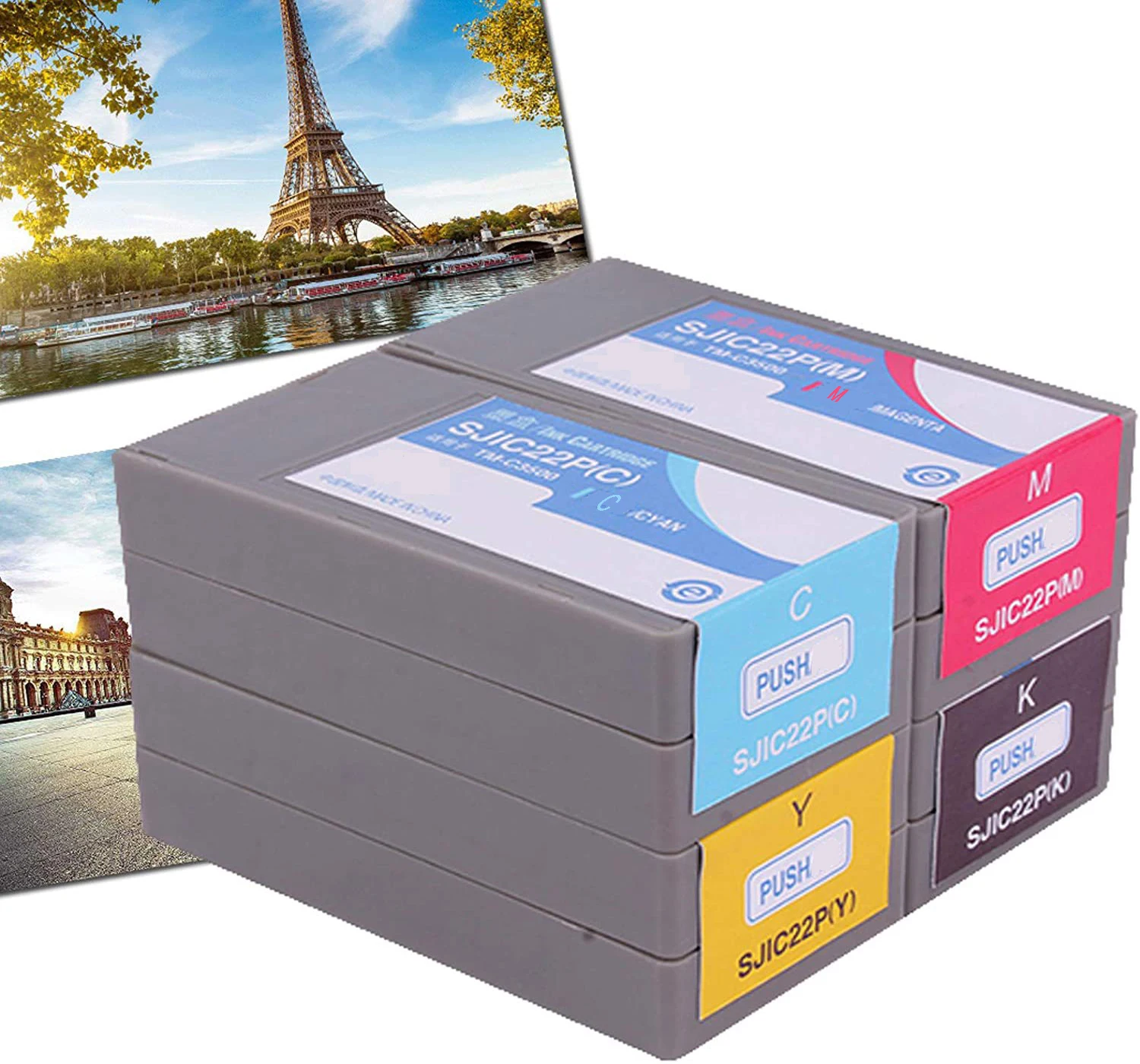 

SJIC22P Compatible Ink Cartridge for epson SJIC22P for Epson TM-C3500 for Epson ColorWorks C3500 Series