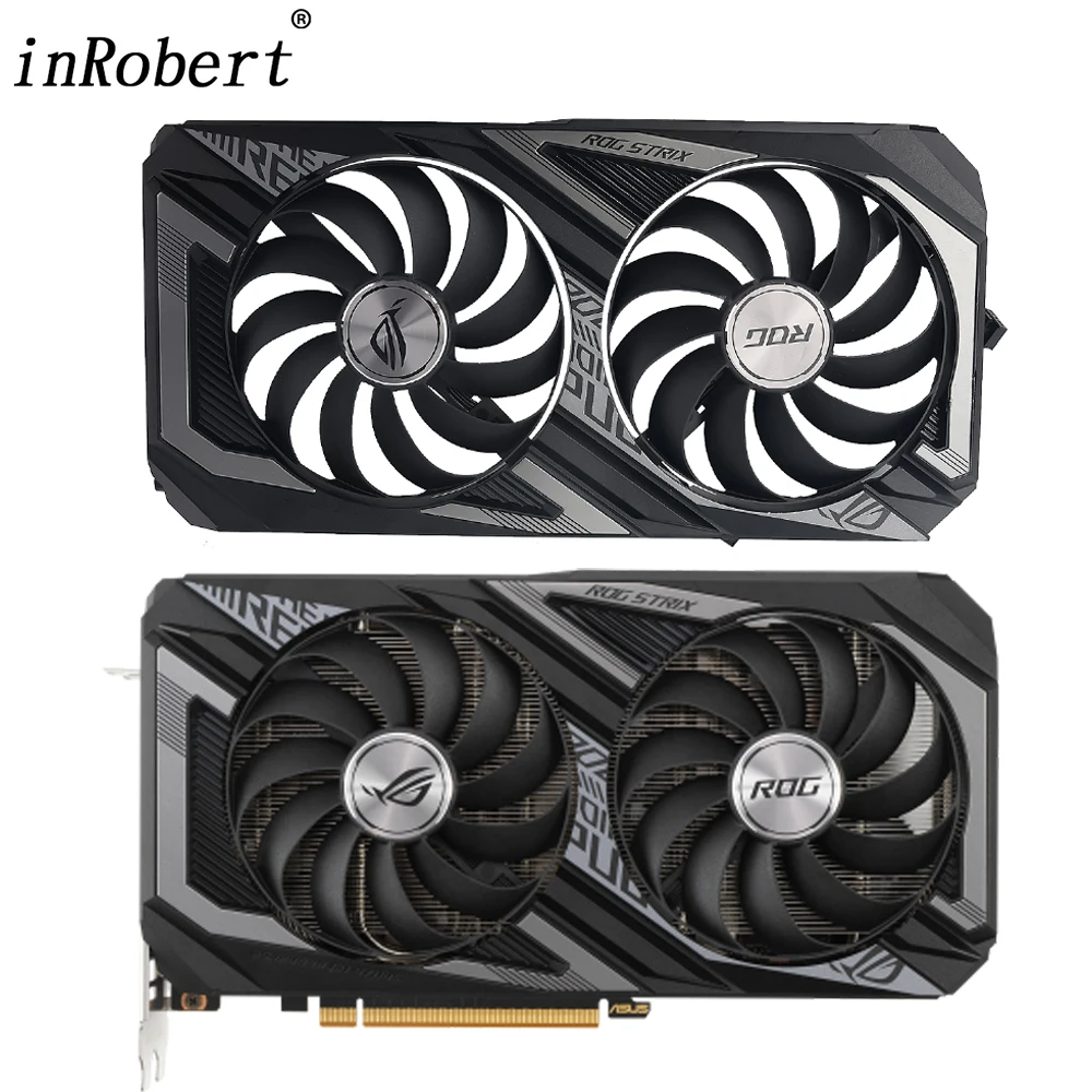 

95mm CF1010U12D Cooler Fan Replacement For ASUS ROG Strix Radeon RX 6600 XT OC Edition 8GB GDDR Graphics Video Card Cooling Fans