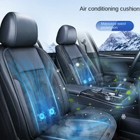 12v cooling car seat cushion cover air ventilated fan conditioned cooler pad front seats cushion cover cigarette lighter charge